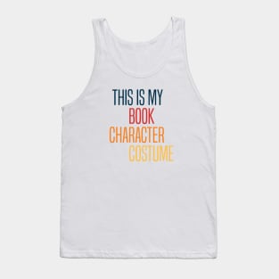 This Is My Book Character Costume Tank Top